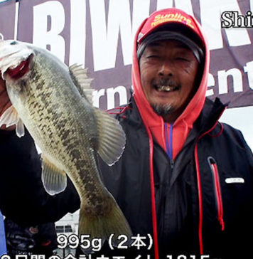 ラバージグのアクション動画 “ロッドさばき” (下野正希)