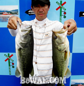 琵琶湖バスフィッシングガイドリポート ~上杉様~ 49cm 45
