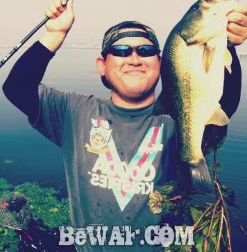 琵琶湖バスフィッシングガイドリポート ~加納様~ 38cm 12