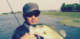 琵琶湖バスフィッシングガイドリポート ~立岡様~ 35cm 14