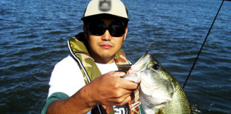 琵琶湖バスフィッシングガイドリポート ~田井中様~ 43cm 24