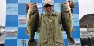 tweet釣果：ヘビダンで58.5cm!! 56cm!! (琵琶湖) 