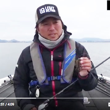 ラバージグには７フィート以上のロッドを使用!! (北大介) 2