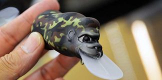 水面ノイジールアー"GONG" 公開!! (MEGABASS) 1