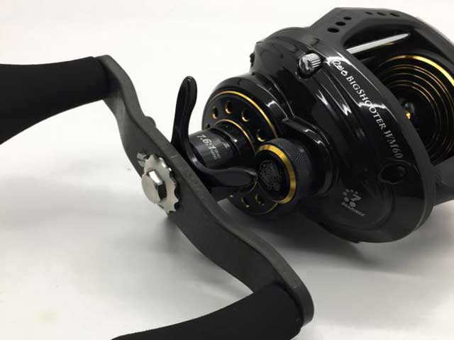 希少 アブガルシアレボビッグシューター WM60右ハンドル （Revo