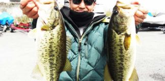 琵琶湖バスフィッシングガイドリポート ~竹中様~ 43cm 16