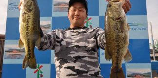 tweet釣果：クランク＆クローワーム 46x45cm!! (琵琶湖) 