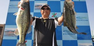 tweet釣果：ダウンショットで 54x 52x 50cm!! (琵琶湖) 