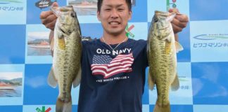 tweet釣果：ネコリグで44x42cm!! (琵琶湖) 