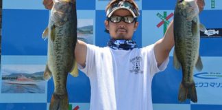 tweet釣果：テキサスで51x49x40cm×2!! (琵琶湖) 