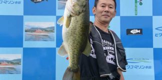 tweet釣果：ポッパーで58cm!! (琵琶湖) 