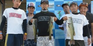 tweet釣果：シャッドワームで50x49x47cm!! (琵琶湖) 