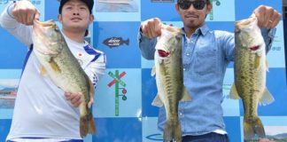 tweet釣果：ブルシューターで55x49x45x45cm!! (琵琶湖) 