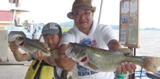 tweet釣果：カットテールで４０アップ!! (西の湖 伊庭内湖) 