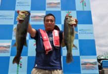 tweet釣果：フリックカーリーで55cm!! (琵琶湖) 