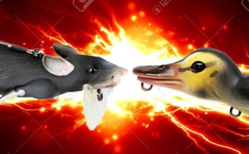 獣モノ系ルアー “ネズミ VS アヒル” (ICAST 2016) 獣モノ系ルアー "ネズミ VS アヒル" (ICAST 2016) 8