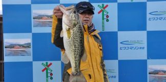 tweet釣果：アラバマで52cm!! (琵琶湖) 