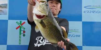 tweet釣果：デタッ〜 ガンタレルで56cm!! (琵琶湖) 