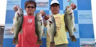 tweet釣果：スピナーベイトで51.5cm,50cm,45cm!! (琵琶湖) 