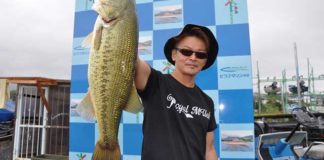 tweet釣果：トップで53cm!! (琵琶湖) 