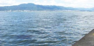 今日の琵琶湖 (by ビワエフ) 8月25日 1