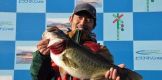 tweet釣果：ネコリグで58cm!! (琵琶湖) 