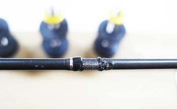 LDBガイドの取り付け交換＆修理 (ロッドカスタム日記 #3) 2