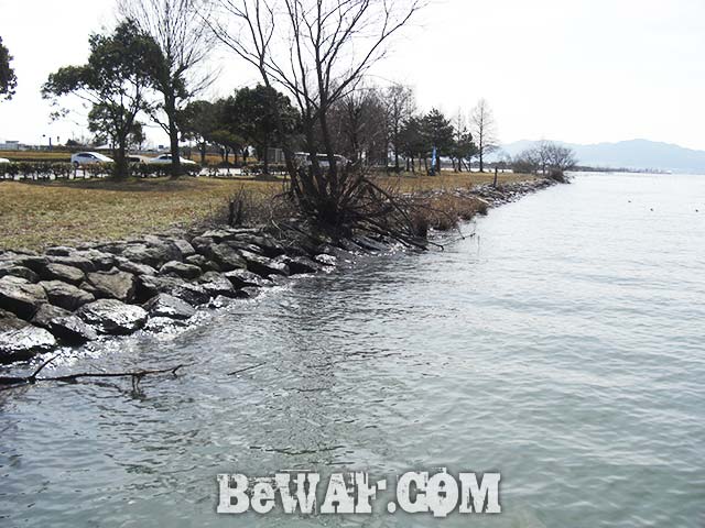 琵琶湖湖上調査 2月26日 バンク 写真