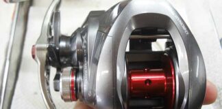 シマノ クロナークCI4+ メンテナンス写真