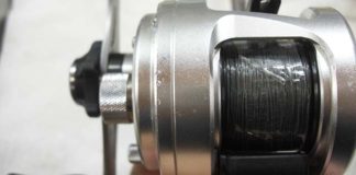 シマノ 12 コンクエスト メンテナンス写真