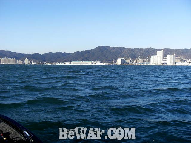 2月26日 琵琶湖 湖上調査の写真