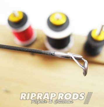 テムジン スカイスクレイパー のトップガイド修理交換 ガイド装着写真