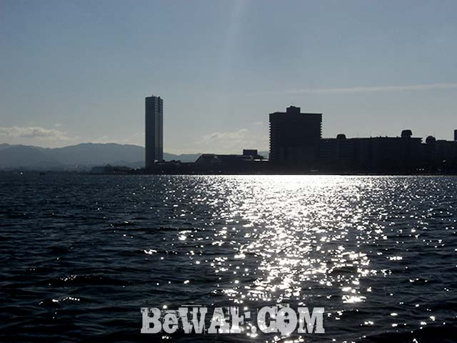 2月26日 琵琶湖 湖上調査の写真