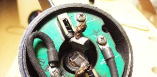 3月13日 瀬田川へ モーターガイド オーバーホール 写真