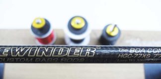 デプス ボアコンストリクター 折れ竿 修理 写真