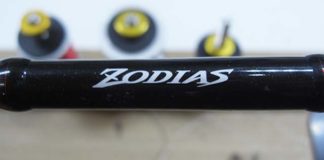 シマノ ゾディアス トップガイド修理交換 写真