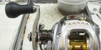 ダイワ TDジリオン 100HL 修理写真