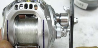 ダイワ ジリオンハイパーロングキャスト 修理写真