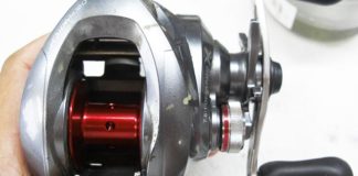 シマノ 14 クロナーク オーバーホール写真