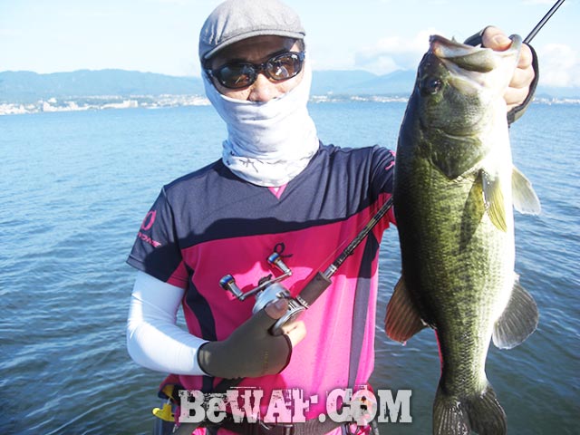 琵琶湖 秋の釣り方 ガイドブログ写真