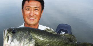 琵琶湖 スピナーベイト ロクマル釣果写真