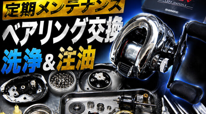 シマノ 07アンタレスDC7-LV (02188) 定期メンテナンス修理写真