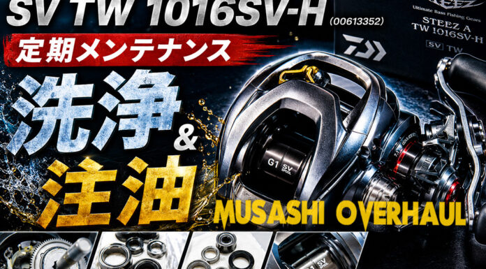 ダイワ 16 スティーズ SV TW 1016SV-H (00613352) 定期メンテナンス修理写真