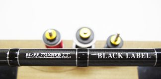 バスロッド スパイラルガイドに改造 写真