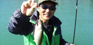 琵琶湖 秋の釣り ガイドブログ 写真