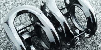 リールクラッチ塗装 メタニウム写真