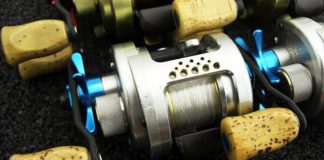 リールのノブ 交換メンテナンス写真