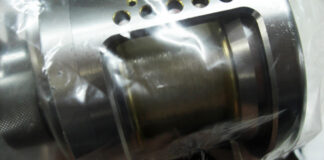 シマノ 03 カルカッタコンクエストDC 201 (01751) 塩害 故障修理