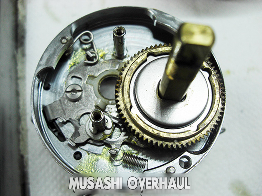 7 daiwa millionaire cv z 253 00613906 overhaul bunkai tenkaizu hakai reel koshou kowareta shuri overhaul maintenance shuri nedan gyousha