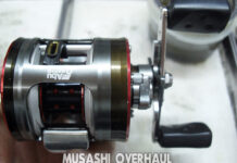メンテナンス日記#579:アブ ガルシア モラム ZX1600 (1141073) 洗浄&ベアリング交換